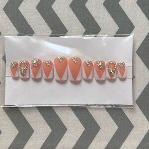 Handmade Gel French Nails